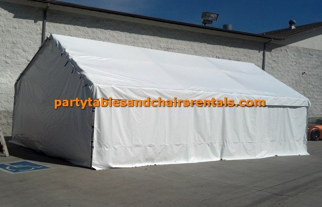20x40 Commercial Party Tents with Backwall